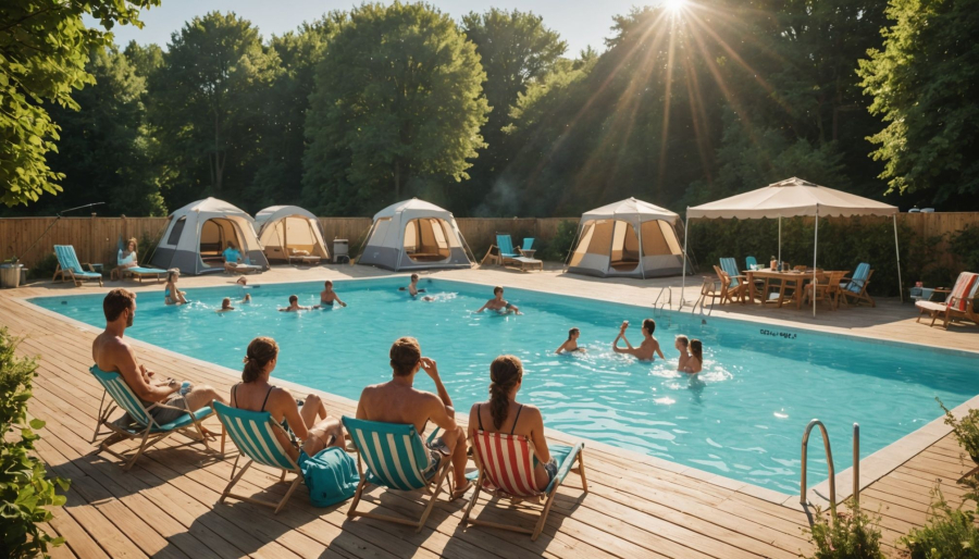 Les plaisirs d’un camping en dordogne avec piscine chauffée